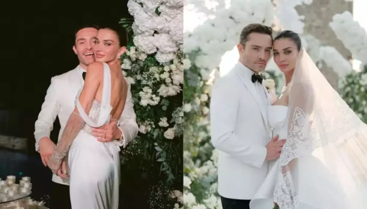 Insights into Amy Jackson and Ed Westwick’s candlelight dinner after their wedding