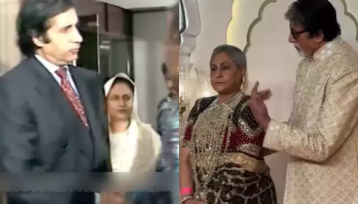 Jaya Bachchan is unrecognizable in a 1995 video in a white suit with a “pallu” on her head. Internet users react