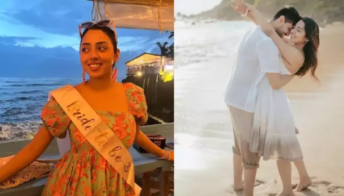 Jheel Mehta Aka ‘Sonu’ From ‘TMKOC’ Kickstarts Wedding Celebrations With A Beach-Side Bachelorette