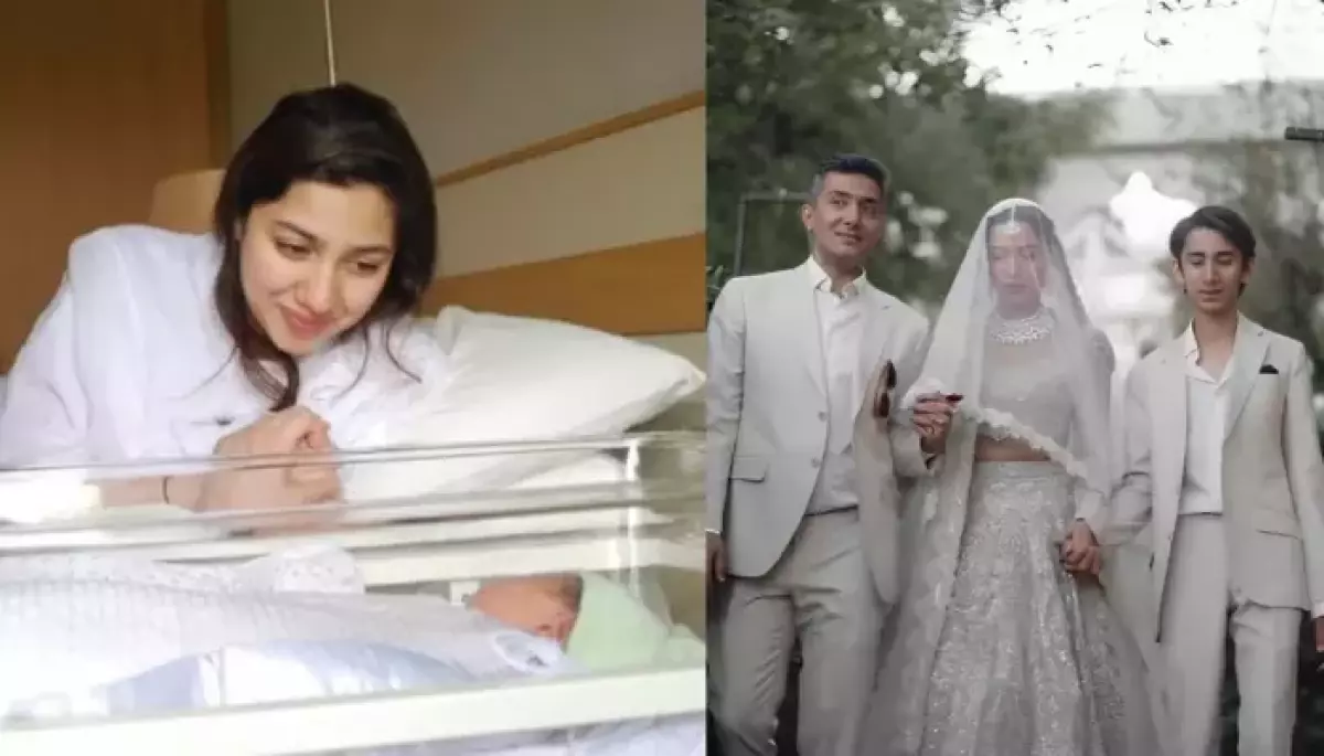 Mahira Khan Shares A Rare Priceless Photo With Her Then Newborn Baby Boy, Azlan From Hospital Bed