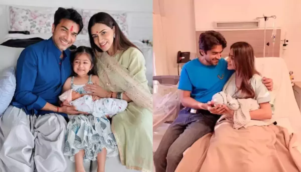 Smriti Khanna Almost Shares Newborn Daughter’s Face As They Host ‘Shudhi Hawan’ For Her Welcome