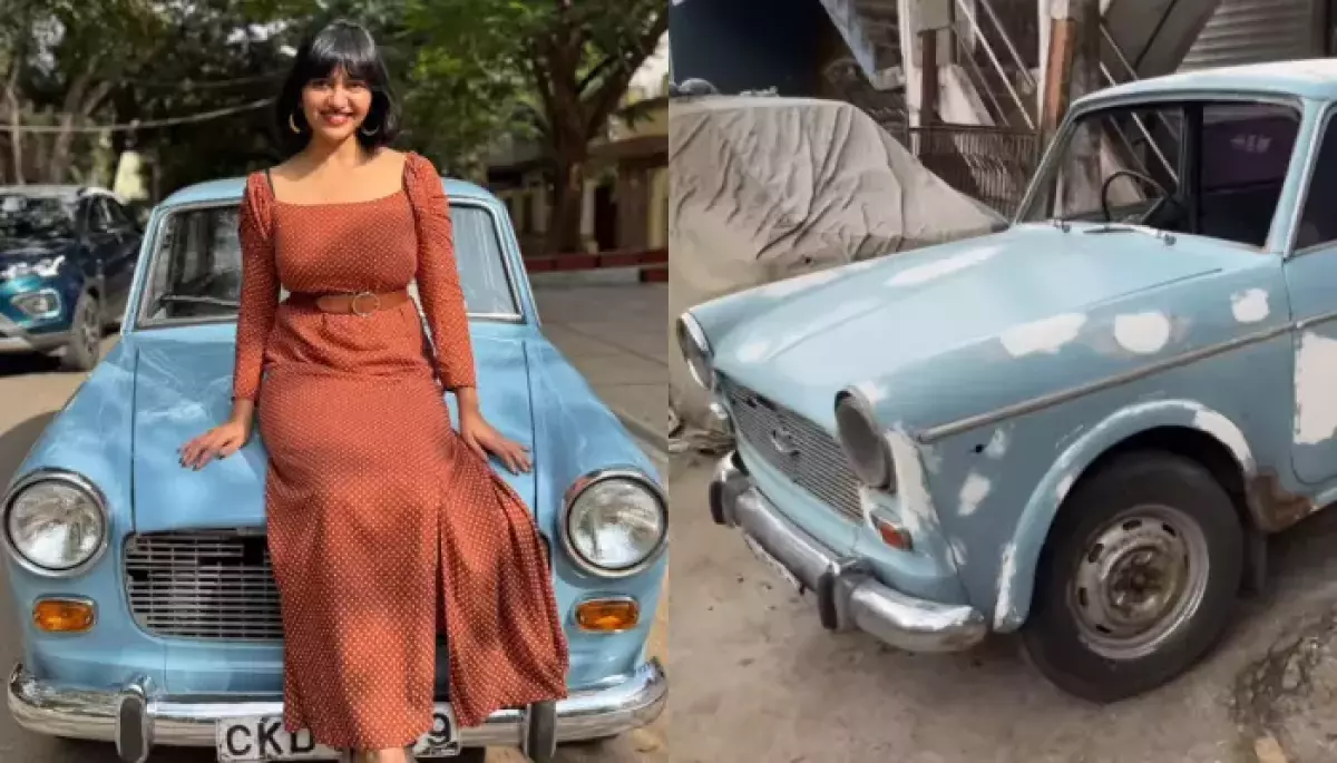 Bengaluru Woman Restores Vintage Car, Padmini, Was Once Owned By Rajnikanth, Mammootty, Aamir Khan