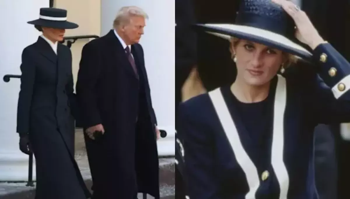 Melania Trump, Donald Trump’s Wife, Is Copying Late Princess Diana’s Outfits As ‘The First Lady’