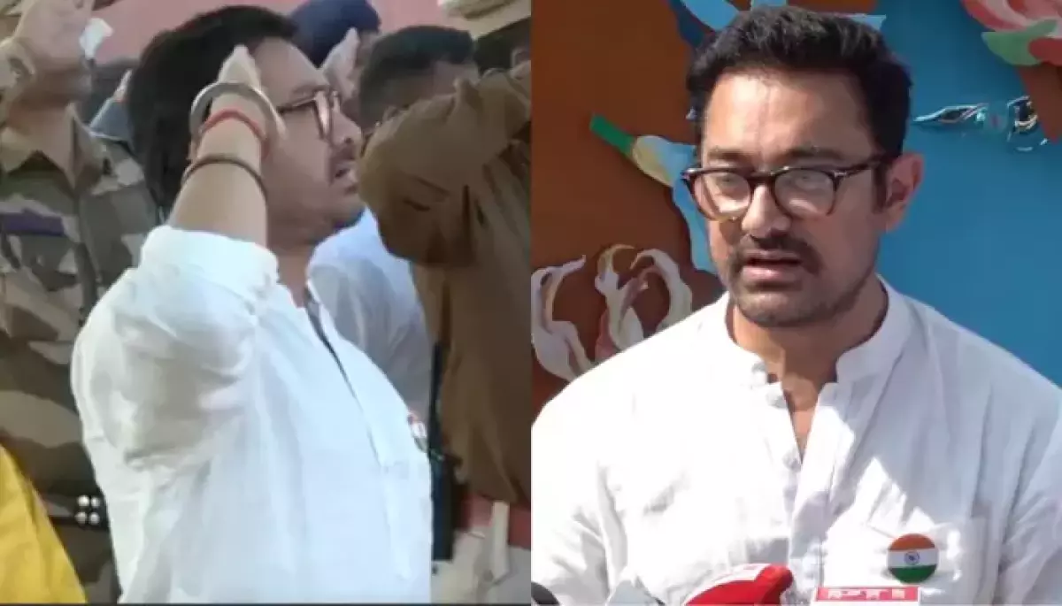 Aamir Khan Salutes Statue Of Unity Depicting Sardar Vallabhbhai Patel On Republic Day, Lauds PM Modi