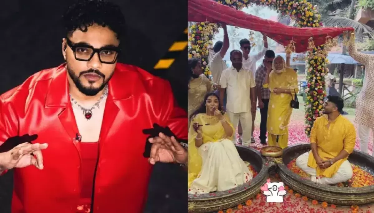 Raftaar’s First Picture From Second Wedding Surfaces, His Bride Looks Pretty In White As He Blushes