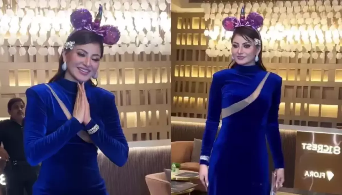 Urvashi Rautela’s ‘Minnie Mouse’ Ensemble For Mom’s B-Day, Fails To Wow Netizens, Call It ‘Tacky’