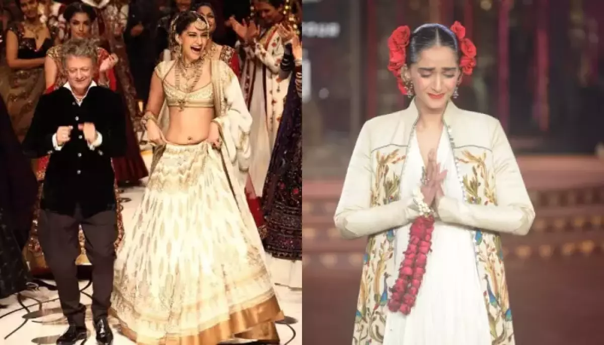 Sonam Kapoor Tears Up During Ramp Walk As She Gives Tribute To The Late Fashion Designer, Rohit Bal