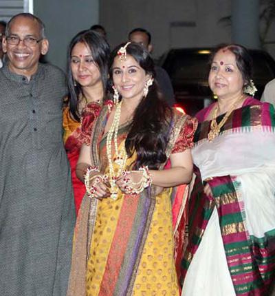 Mehendi and Sangeet Ceremony of Vidya Balan