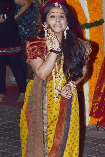 Mehendi and Sangeet Ceremony of Vidya Balan