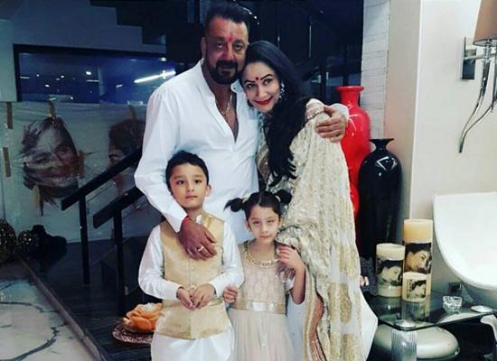 #4. Sanjay Dutt and Maanayata Dutt 