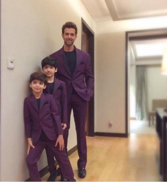 #4. Colour-Coordinated Father And Sons