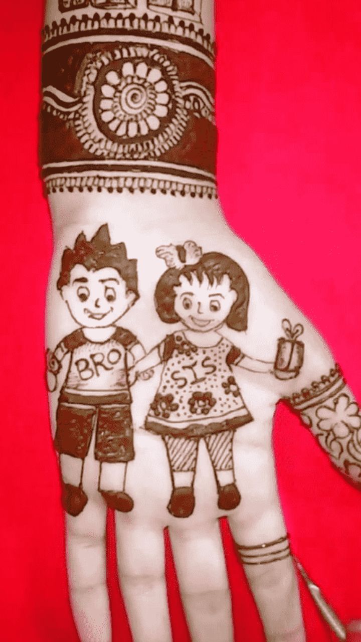 10 Most Alluring Mehndi Designs for Raksha Bandhan – PushpanjaliBP